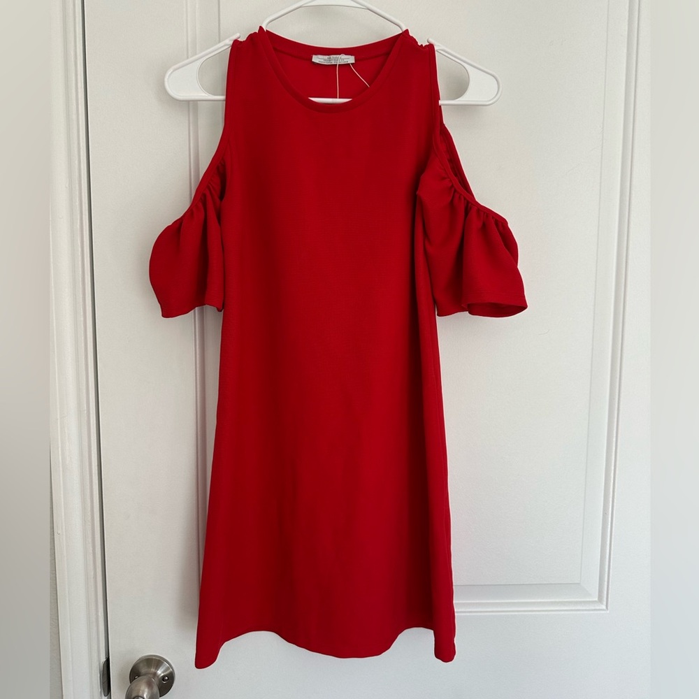 Zara Vibrant Red dress